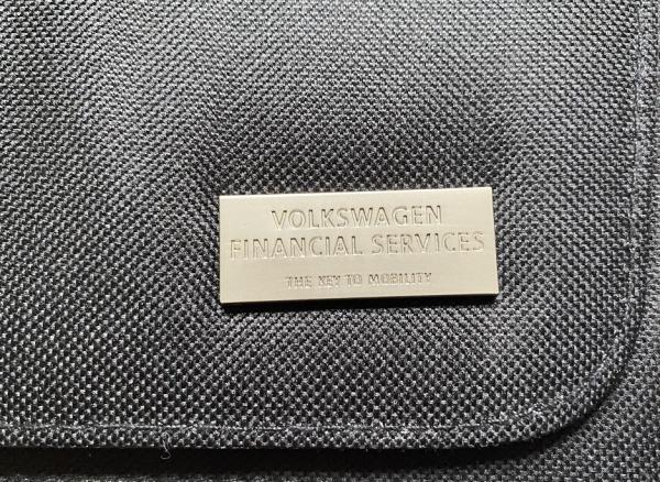 Volkswagen Financial Services Mappe schwarz 22x17,5x1cm